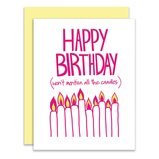 Happy Birthday Candles | Greeting Card