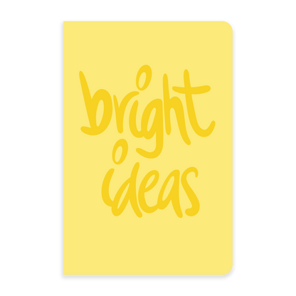Bright Ideas | Pocket Letterpress Notebook