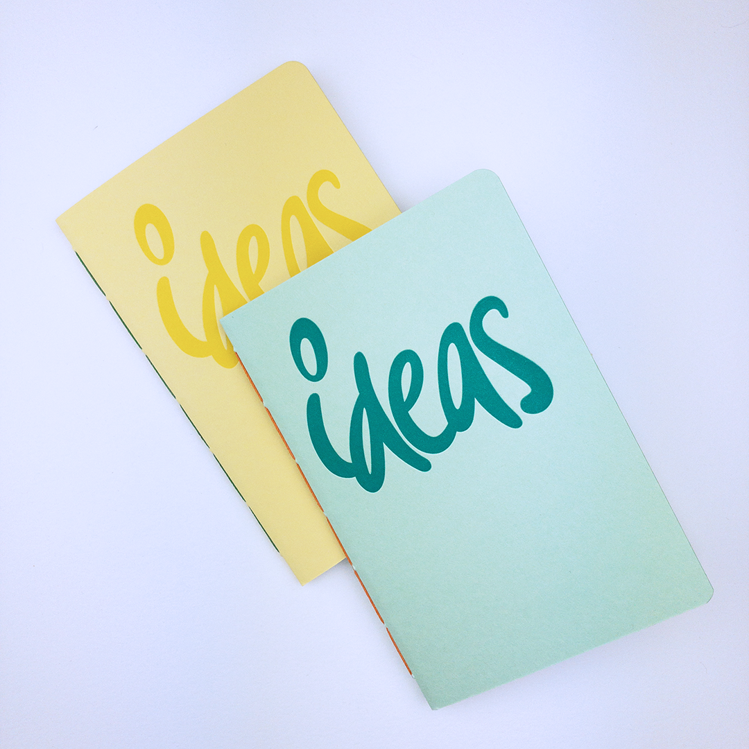 Ideas - Large Notebook | Letterpress Journal